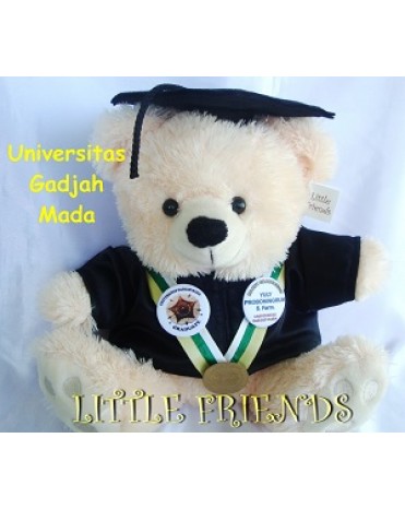 Boneka Wisuda Universitas Gadjah Mada - Farmasi (30 cm)